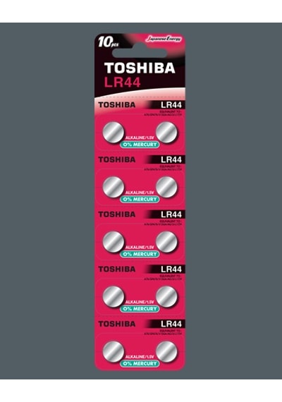 Toshiba LR44 Alkalin Pil 5li