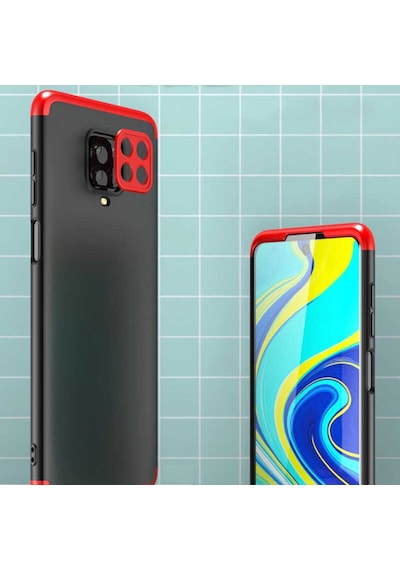 Xiaomi Redmi Note 9 Pro Kilif 3 Parça Lens Korumali Gkk Kapak 409724088