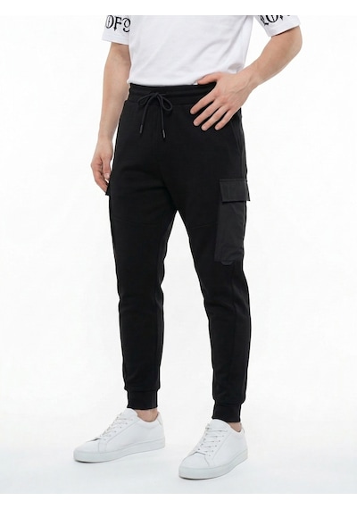 LOFT Regular Fit Erkek Eşofman Altı Lf2042557 Q1.v1 Siyah