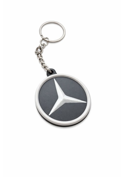 Mercedes Logo Anahtarlık 3d Baskı Mercedes Araç Anahtarlığı Araba Logolu Anahtarlık