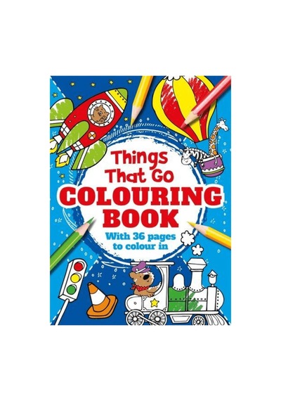 Things That Go Colouring Book / Kolektif / / 9781800229679