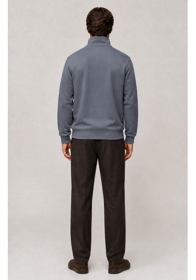 Redline Runi Basic Regular Fit Pamuklu Kışlık Sweatshirt Antrasit Antrasit