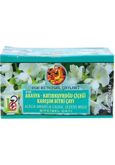 Akasya Katırkuyruğu Çiçeği Karışım Bitki Çayı 20 Süzen Poşet