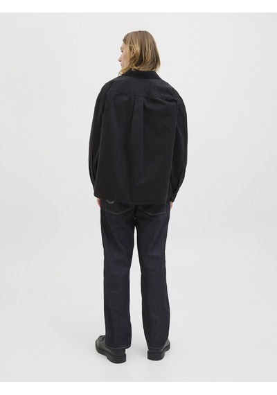 Jack & Jones Jack Jones Erkek Tek Cepli Uzun Kollu Gömlek 12279575 Siyah