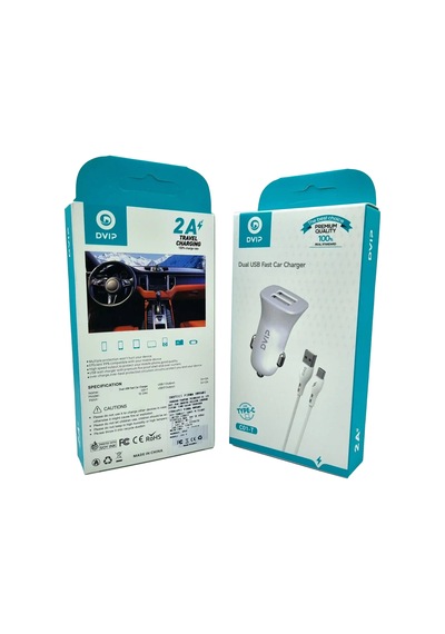 Ren.ga.renk Çift Usb Girişli Micro Kablolu Araç Şarj Aleti C01-m Rengaren Standart