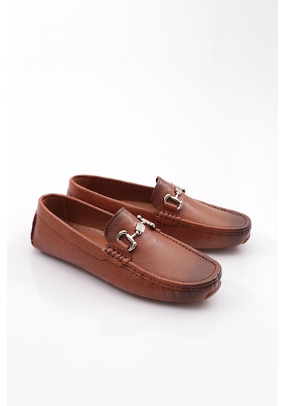 Dgn 1010 Erkek Metal Aksesuarli Comfort Ayakkabi 1010-2531-R2133 Taba