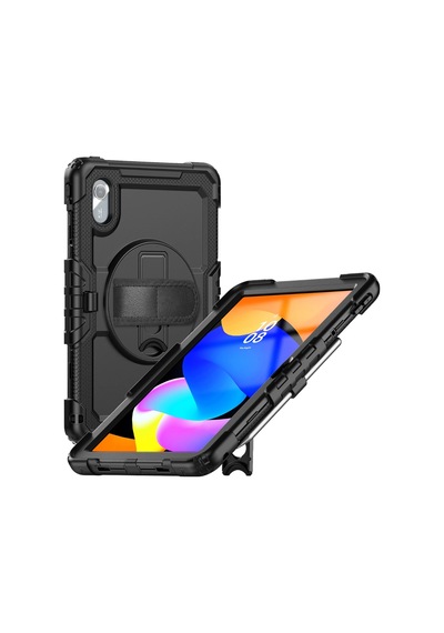 Lenovo Tab M11 Tb330fu Kılıf Amazing Tablet Kapak - Siyah Arka Kapak
