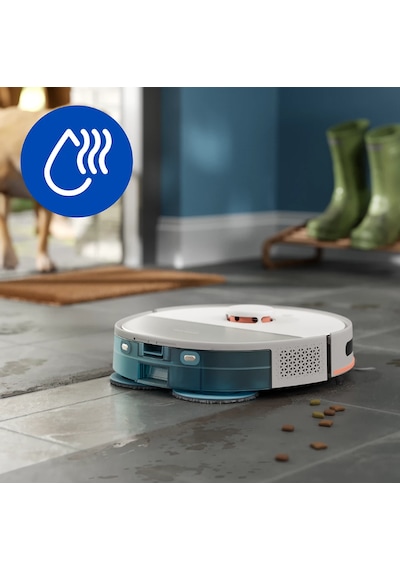 Philips Homerun 5000 Serisi Xu5100/20 Beyaz Çöp İstasyonlu Akıllı Robot Süpürge Beyaz