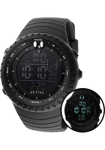 Invicta X Activa Odyssey Dijital Erkek Kol Saati - 53 Mm - Siyah