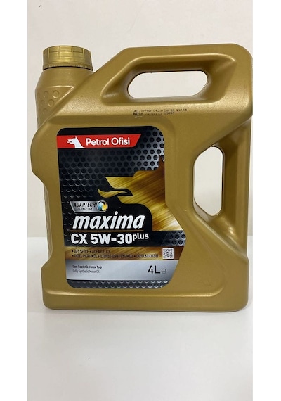 Maxima Cx 5w-30 4 Lt Plus 2025 Üretim Motor Yağı