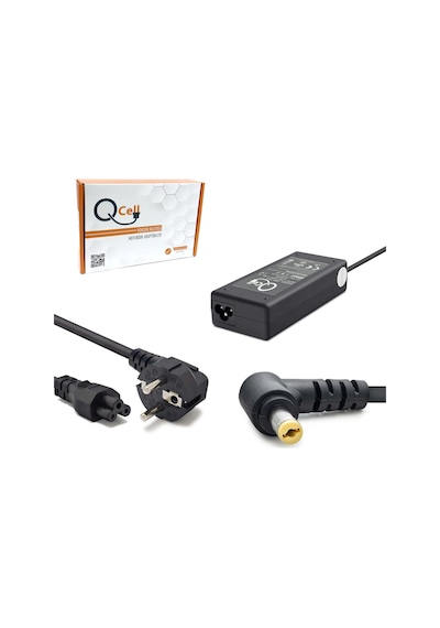 QCELL QBA-004 NOTEBOOK ADAPTÖR Acer Uyumlu 90W 19V 4.74A 5.5X1.7MM
