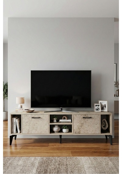 Linya Tv Sehpası Suntalam Ekru 160x35 Cm Diğer