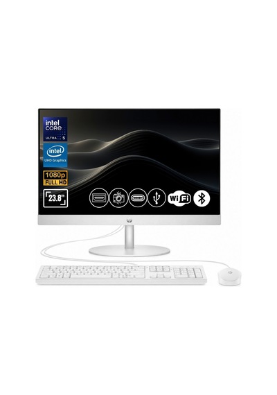HP ProOne 240 G10 D36TKET-A23 Ultra 5-125U 16 GB 2 TB SSD 23.8" W11P FHD AIO Bilgisayar