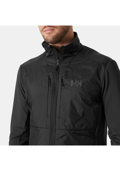 Helly Hansen Versalite Hybrid Fleece Erkek Siyah Dik Yaka Ceket Siyah