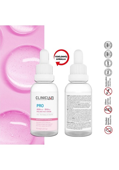 Cliniclab Aha-Bha Aydınlatıcı Exfoliating Yüz Serumu 30 ML