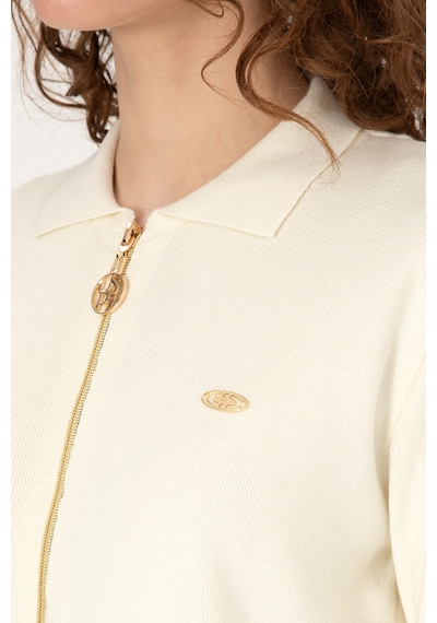 U.S. Polo Assn. U.s. Polo Assn. Kadın Hırka Triko 50317375-vr256 İnci