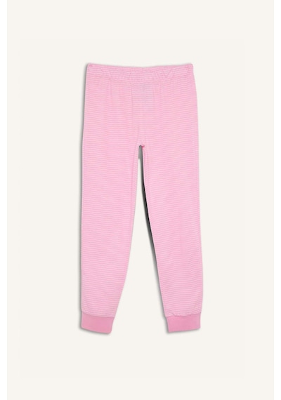 DeFacto Kız Çocuk Pijama Takımı Baskılı Kısa Kollu Üst Beli Lastikli Uzun Alt E2220A825SMER85 Ekru DeFacto Kız Çocuk Pijama Takımı Baskılı Kısa Kollu Üst Beli Lastikli Uzun Alt E2220A825SMER85 Ekru