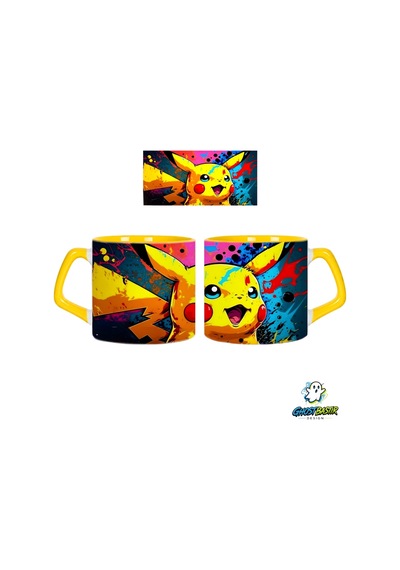 Pikachu Kupa Bardak Tek Adet 0809 Çok Renkli