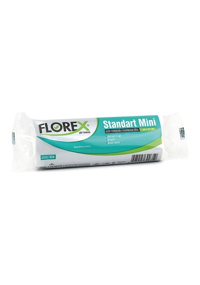 Florex-524 44x45cm.çöp Torbası 40 Adet Standart Mini - 50'li Paket