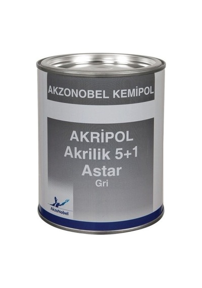 AkzoNobel Akripol 2k 5+1 Akrilik Astar Gri GL 1 Litre