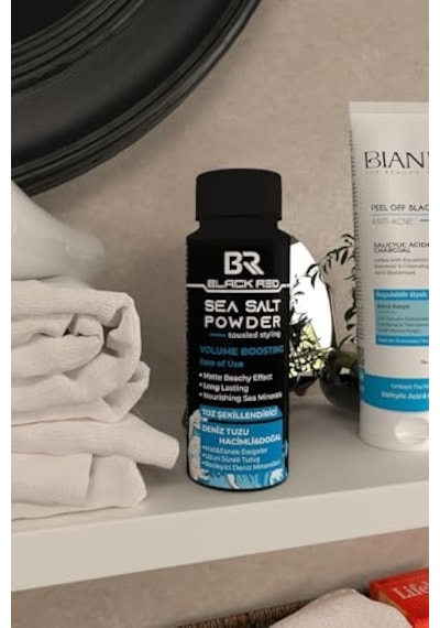 Ayrex Br Deniz Tuzu Toz Wax - Sea Salt Powder Orta Tutuşlu Hacimlendirir Anti Uv Saç Şekillendirici
