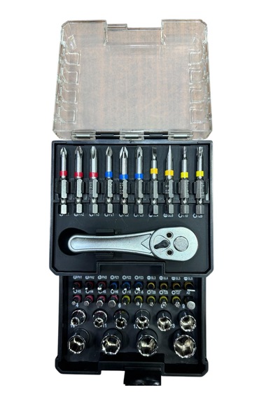 Nt 41 Parça 1/4'' S2 Bits Ve Cr-v Lokma Seti