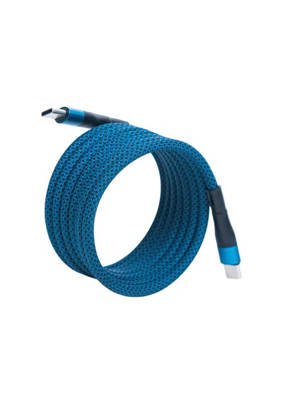 Bmcc-05 Mavi Usb-c-c Manyetik Kablo 1.5 M, 100 W Süper Hızlı Şa