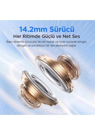 Juo JT3 Bluetooth 6.0 Kancalı Kulak İçi Kulaklık