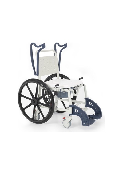 Dm-8088d Soft Lacivert Banyo Ve Tuvalet Tekerlekli Sandalye