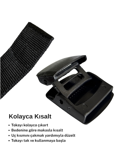 Utx Taktik Palaska-kemer Unısex Siyah