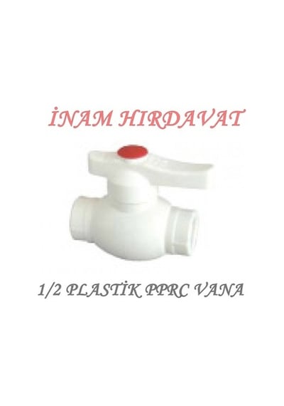 20Mm = 1/2 Plastik Vana - Pprc Isıtmalı