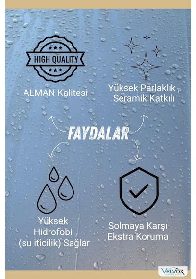 Hızlı Cila Seramik Katkılı 1 Lt Microfiber Bez , Hızlı Cila, Oto Cila, Quick Wax