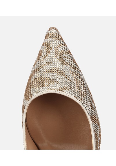 Hotiç Kadın Gold Taş Detaylı Arkası Açık Stiletto 01ayh320900a540 01ayh320900a540 Gold