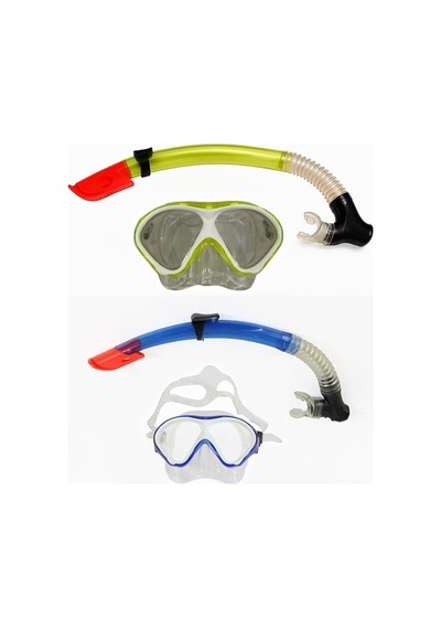 Apnea Waikiki Maske Şnorkel Set Çok Renkli