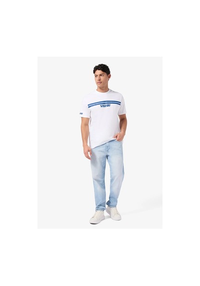 Jeans Beyaz Erkek T-shirt Lv04re811gyaa Ss 20s 5am Ck Racer Beyaz