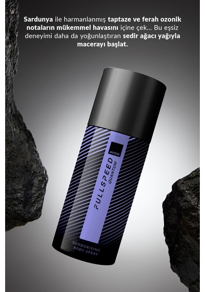 Full Speed Quantum Erkek Sprey Deodorant 150ml