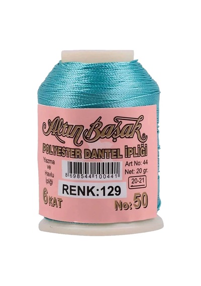 Tedar 3 Adet Altınbaşak Oya Ve Dantel İpi 20 Gr - Royaleks - No: 397 - 020 - 129 Najmaddin (No:1) 8.5Cm X 10.5 Cm