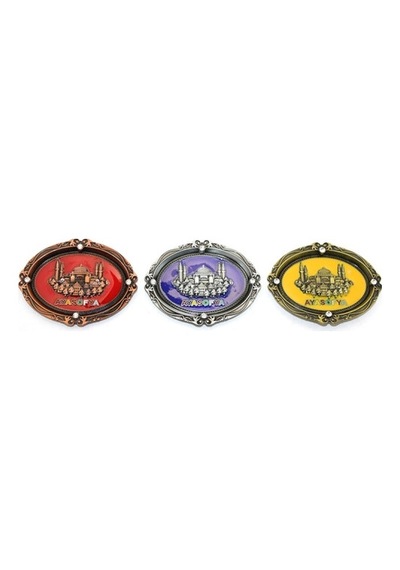İstanbul Temalı Metal Magnet 30846843