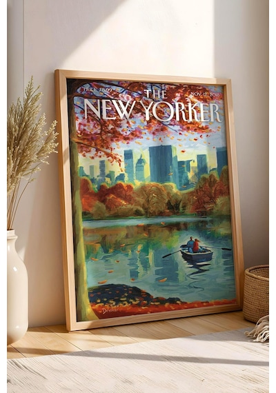 The New Yorker Çerçeveli Tablo November 12 2018
