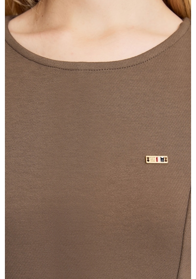 U.S. Polo Assn. U.s. Polo Assn. Kadın Kahverengi Tişört 50323466-vr029