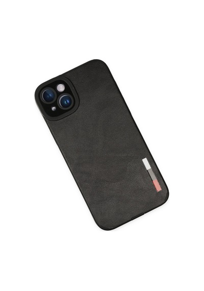 Apple iPhone Uyumlu 14 Plus Kılıf Loop Deri Silikon - Siyah Bzsxx00 1