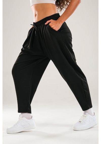 Cocopelli Pileli Siyah Jogger Pantolon Coc2094 Siyah