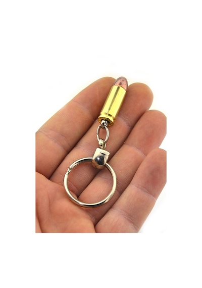 9 Mm Maket Mermi Anahtarlık