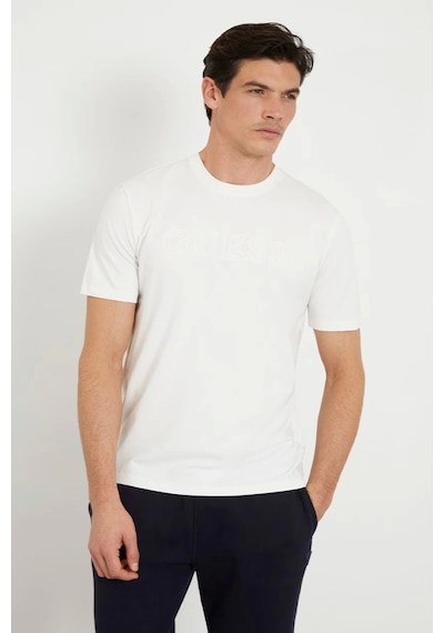 Guess Erkek Önü Logolu T-shirt Xxl