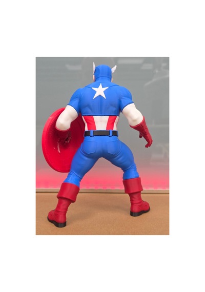 Captain America Figürü 20cm-3d Baskı-kolleksiyonluk Biblo