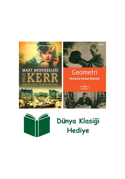 Mart Menekşeleri + Geometri + Dünya Klasiği Hediye