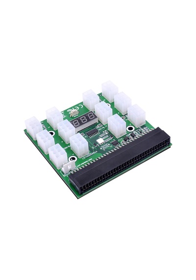Atx 6 Pın Breakout Board Adaptörü Güç Kaynağı Led Kesme Panosu 17 Port