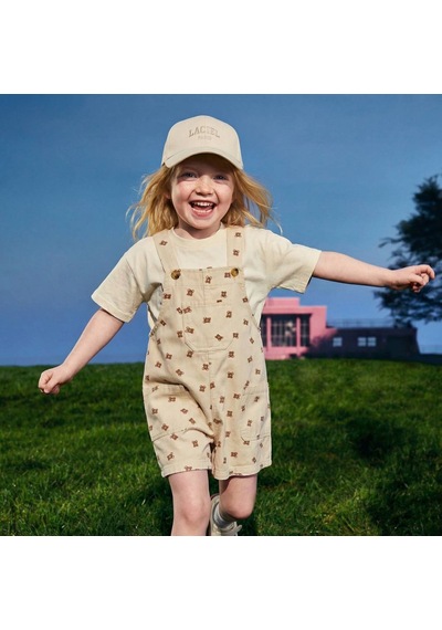Poala Kids Bear Unisex Salopet Çok Renkli