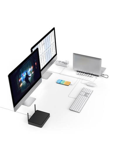Hama Usb-c 10 Port 4xusb-a,2xusb-c,hdmı,lan Dock Station