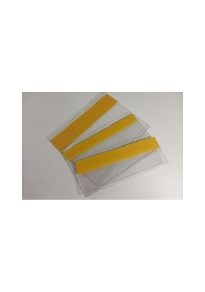 15 Pvc Etiket Tutucu 78 100 Mm Kendinden Yapışkanlı Plastik Etiket Şeffaf Mağaza Ofis Ev Iç 1